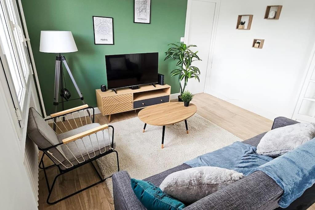 Appartement C'Est Chez Maurice! 4 Ch Wifi Balcon Parking Free à Saint-Etienne  Extérieur photo